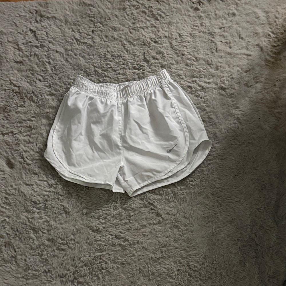 Nike White Women's Athletic Shorts